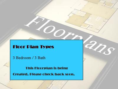 Three Bedroom B / Three Bath - 2,380 Sq. Ft.*